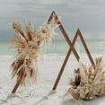 thumbnail image 2 of LUVODI 2PCS Wood Wedding Arch 9.8FT/8.3FT Triangle Ceremony Backdrop Stand for Garden Parties Decor, 2 of 9