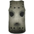 thumbnail image 2 of Halloween Horror Movie Hockey Mask Costume All Over Mens Tank Top Multi MD, 2 of 2