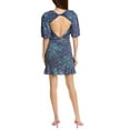 thumbnail image 2 of Sandro womens  Midi Dress, 40, Blue, 2 of 3