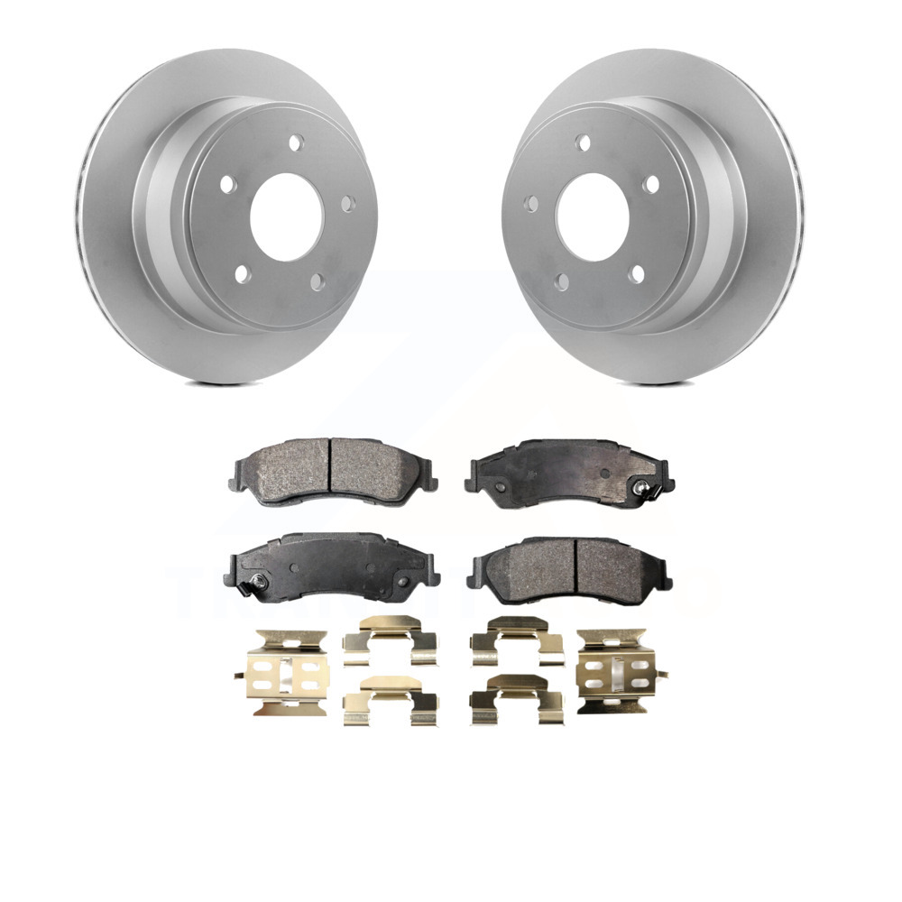 Exclusive GCoating prevents corrosion PPF USAengineered lowresin SemiMetallic formula