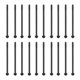 thumbnail image 2 of Barras roscadas largas, ideales para motores de gasolina y diésel, paquete de 20 pernos de brida M6 x 175 mm para generadores, 2 of 8