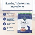 thumbnail image 6 of Blue Buffalo Basics Dry Cat Food Skin & Stomach, Duck & Potato, Chicken Free, 11lb Bag, 6 of 12
