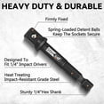 thumbnail image 4 of 9PCS Impact Socket Adapter and Reducer Set,1/4in,3/8in,1/2in,3/4in Drive Socket Adapter Set for Impact Driver Conversion, 4 of 5