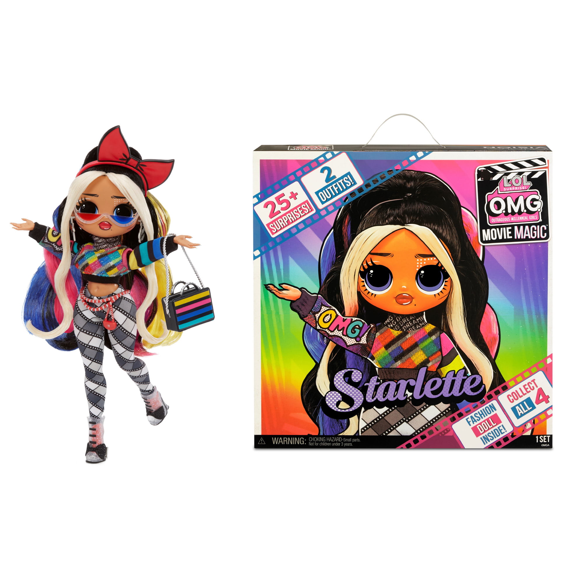 Lol Surprise UNICORN Queen Bee Rocker GLITTER Dolls set boy girl kid toy gift
