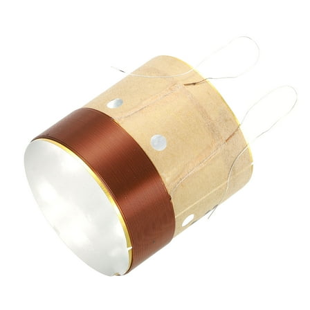 Uxcell Woofer Voice Coil 1.52 Inch 2 Layers Round Copper Wire Speaker Voice Coil for Speaker Repair 1 Pack
