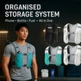 thumbnail image 2 of Running Hydration Vest Backpack, Lightweight Breathable Running Vest Pack with Water Storage for Marathon, Trail Running, Hiking, Cycling, 2 of 6