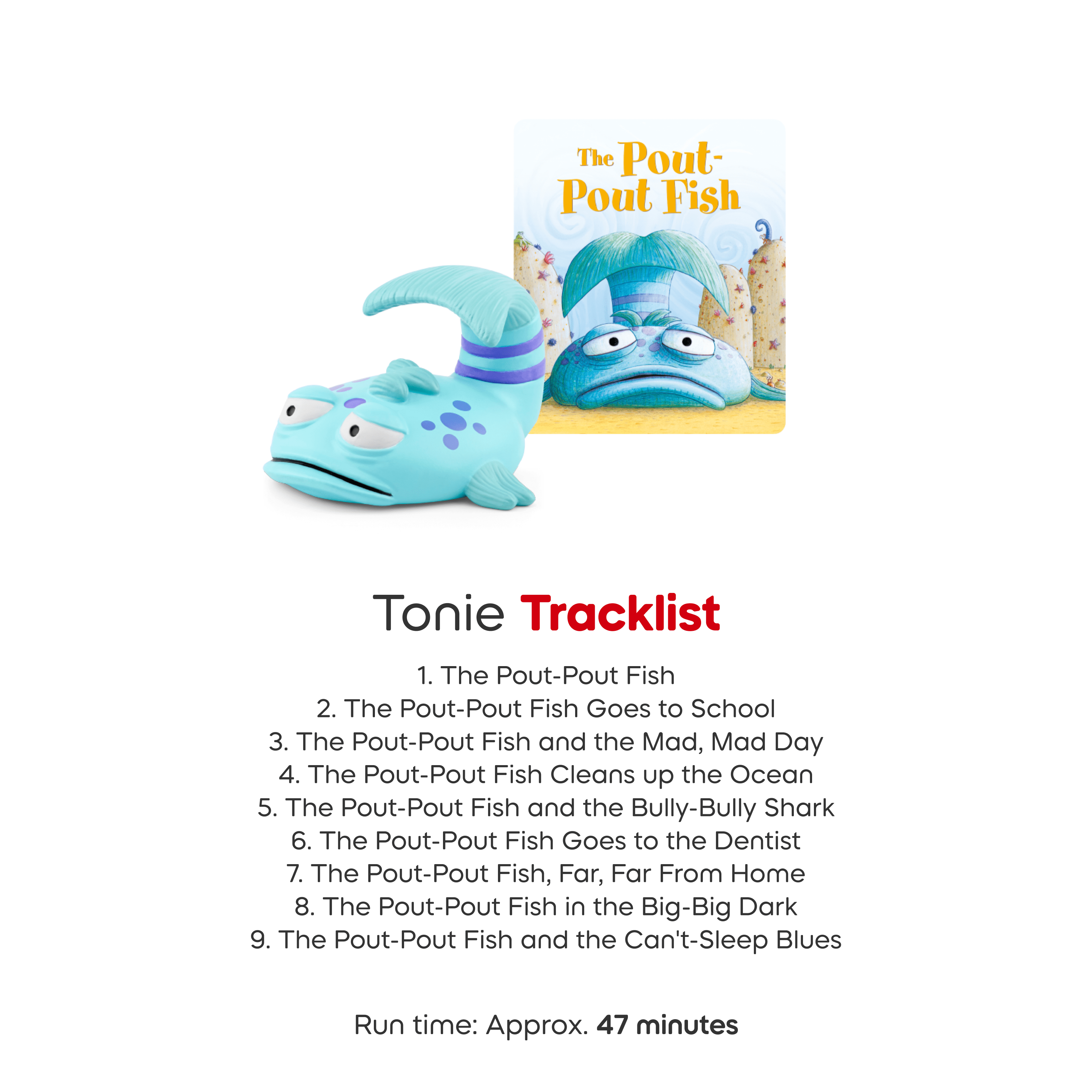 tonies The Pout-Pout Fish Audio Play Figurine
