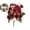 Red, variant on Fake Roses Artificial Flowers for Outdoors Spring Valentines Day Decorations, UV Resistant Fake Flower Bouquet Faux Silk Roses for Wedding Home Cemetery Summer Decor