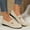 Beige, variant on Shoes Slip On Walking Flats Comfortable Dressy Knit Washable Casual Nurse Shoe with Women's Fashion Casual Style Solid Color Temperament Pointed Toe Sandals Summer Bottom No Tired Feet Flat Shoes