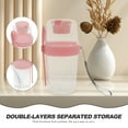 thumbnail image 4 of OULII 1 Set of Cereal Cups Portable in Pink for Everyday Use and Travel, 4 of 8