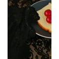 thumbnail image 6 of Black French Lace Tablecloth With Phoenix Tail Pattern For Living Room And Dining Table Decoration, 6 of 7