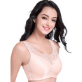 thumbnail image 4 of BIMEI Mastectomy Bra with Pockets for Breast Prosthesis Women Everyday Lace Bra 8708,Pink,42A, 4 of 9