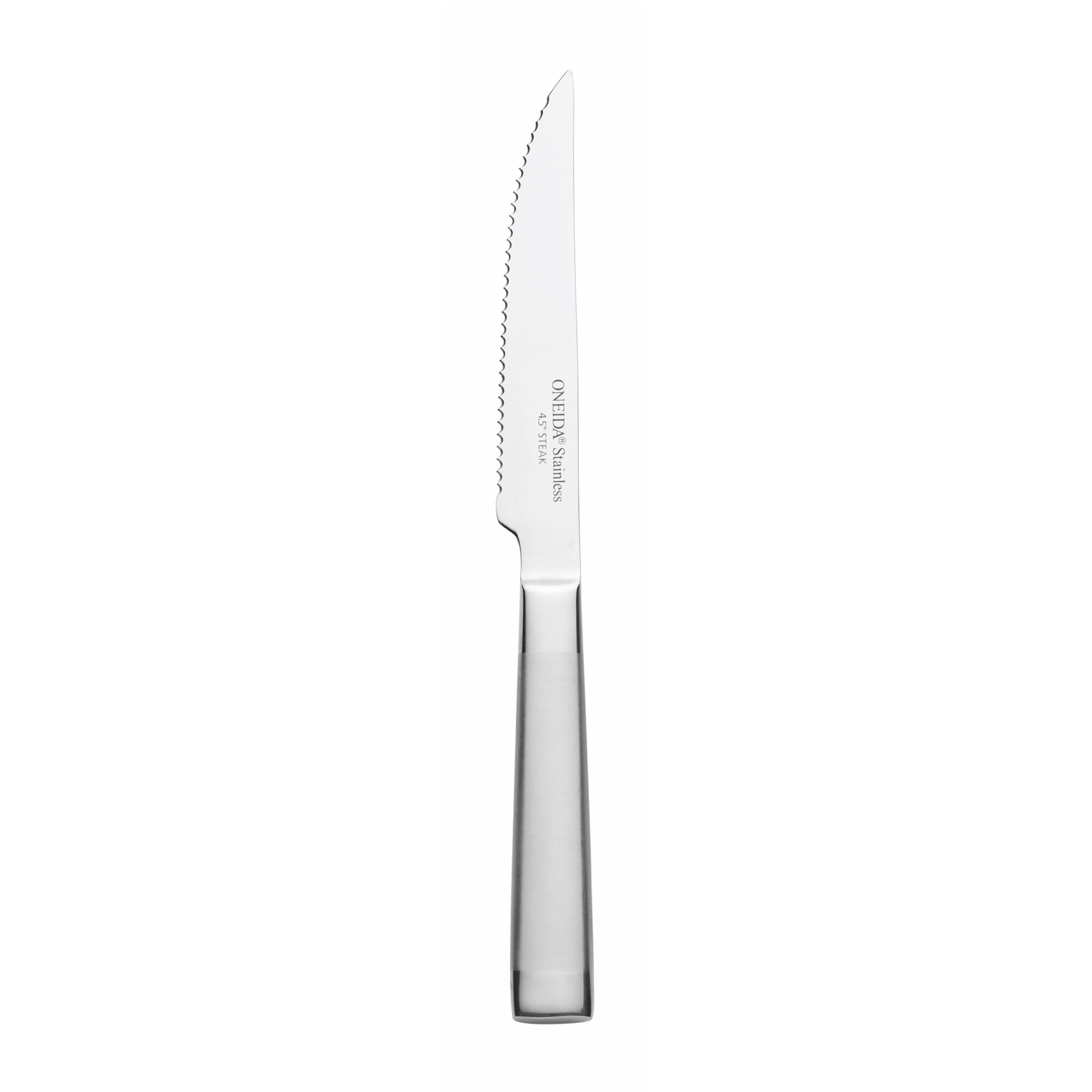 Oneida Performance 4-Piece Stainless Steel Steak Knife Set, Silver