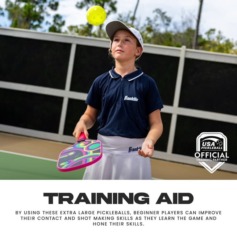 Franklin Sports 80mm Training Pickleballs, 3 Pack photo 4