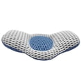 thumbnail image 1 of 3D Back Full Body Lumbar Support Breathable Cushion Adjustable Height Pearl Cotton, 1 of 4