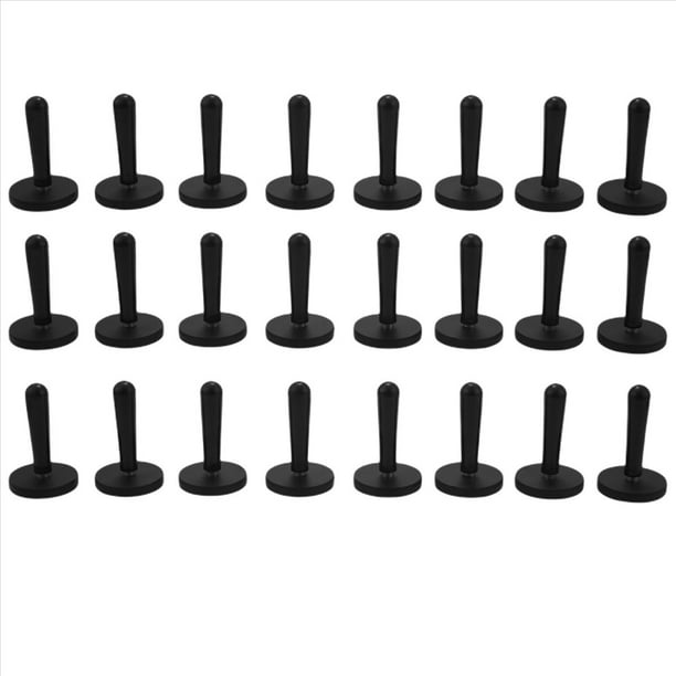 24 Pieza Tenedor del Imán del Agarrador Negro del Abrigo del Coche para Vinilo de Signos,Envoltura de Coche Y Letrero de Manualidades Fabricación de Herramientas de Vinilo