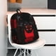 thumbnail image 5 of Disketp Black Panther Red Background Mochila Ligera Clásica con Múltiples Bolsillos, Mochila Casual para Hombre y Mujer, Ideal para Escuela, Trabajo y Viajes, 5 of 6