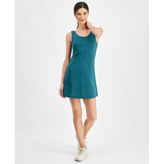 4 Inch Inseam Workout Dress GapFit Women's Active Tank Dress - 4" Inseam, V-Neck, Sleeveless With Pockets (92% Polyester, 8% Spandex) Polyester Spandex Casual Dress 4 Inch Inseam Workout Dress GapFit Women's Active Tank Dress - 4" Inseam, V-Neck, Sleeveless With Pockets (92% Polyester, 8% Spandex) Polyester Spandex Casual Dress