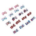 thumbnail image 1 of Dog Hair Bows, Colorful Various Patterns Pet Hair Topknot Fashionable With Rubber Band For Cats For Horses For Puppy, 1 of 8