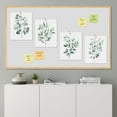 thumbnail image 3 of PixonSign Adhesive Posters Green Leaves Plants Floral Botanical Wall Arts, Set of 4 Nature Wilderness Country/Farmhouse Canvas Prints, Rustic Cozy Zen Wall Décor for Home Decor - 11"x14", 3 of 5