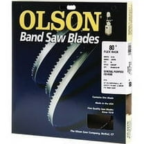 Olson Saw Band Saw Blade HEFB - 6 TPI Skip Tooth - 1/4 x 0.025 x 80 Inch