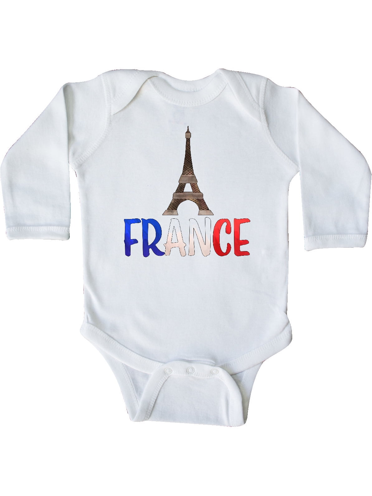 Newborn Baby Girl Boy France Eiffel Tower USA Flag Romper Romper Jumpsuit Short Sleeved Bodysuit Tops Clothes