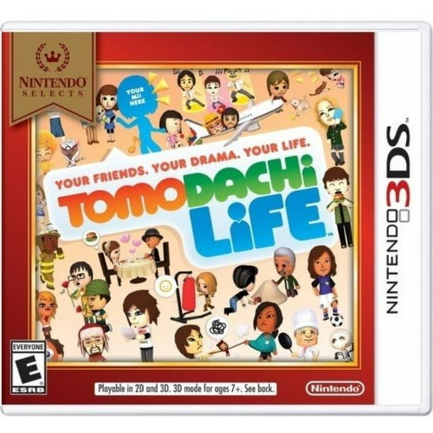 Selects Tomodachi Life 3ds Create Mii Characters For People You Know Such As Your Friends Parents Your Teacher Plus Anyone Else You Ve Ever Dreamt Of By Nintendo Walmart Com Walmart Com