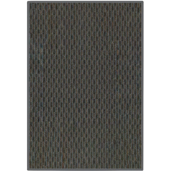 7'x20' Tapestry Blue - Indoor Outdoor Area Rug Carpet Runners with a Premium Fabric Finished Edges