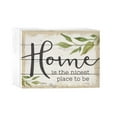 thumbnail image 1 of P. GRAHAM DUNN Home Nicest Place Whitewash 8 x 6 Solid Wood Boxed Pallet Plaque Sign, 1 of 1
