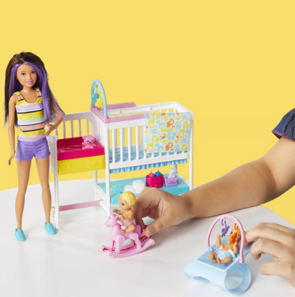 barbie nap n nurture nursery