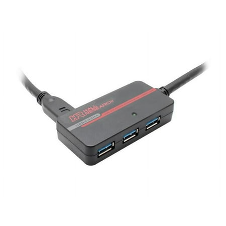 UPC: 0722301542064 | Hall Research USB 3.0 Active Extension Cable with 4-Port Hub
