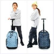 J World Boys And Girls Sunny 17 Kids Rolling Backpack, Savanna