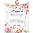 thumbnail image 1 of LHSHID Mawmaw Gifts Best Gifts for Mawmaw Mawmaw Throw Blanket 60x50 Inch Mawmaw Gifts from Grandchildren Maw Maw Gifts for Grandma Mawmaw Gifts for Birthday Retirement 40"x50", 1 of 8