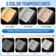 thumbnail image 3 of Luz LED para leer Luz de libro plana recargable con 3 colores temporizador regulable para lectura nocturna placa dibujable, 3 of 8