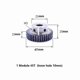 thumbnail image 2 of 2 PCS 1 Module 40T/42T/44T/45T/48T Spur Gears 45 Steel CNC Gear Motor Boss Gear 6mm/8/10/12/14/15/16mm Machinery (45T inner hole 10mm), 2 of 4