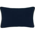 thumbnail image 2 of SARO 343.NB1220BC 12 x 20 in. Oblong Navy Blue School O Fish Throw Pillow Cover, 2 of 3