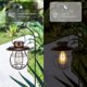 thumbnail image 3 of Farol solar, diseño retro de estilo marino tradicional, luz decorativa para exteriores para jardines, patios y paredes, 3 of 5