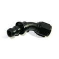 thumbnail image 2 of BLACK AN8 8AN AN-8 45 Degree Push On/ Push Lock Hose End Fitting Adapter BLACK AN8 8AN AN-8 45 Degree Push On/ Push Lock Hose End Fitting Adapter, 2 of 6