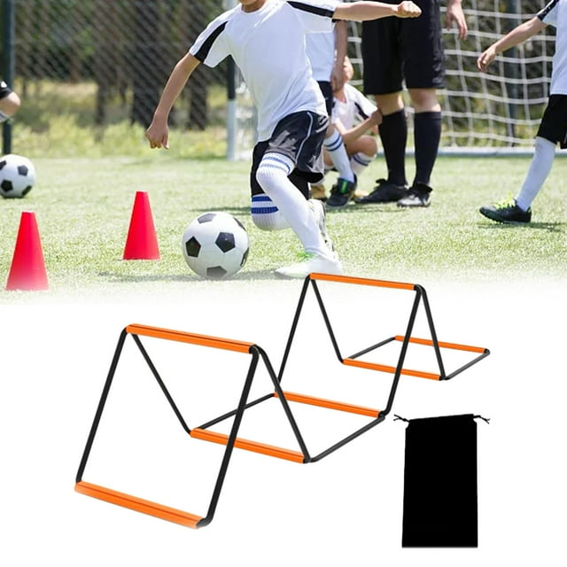Equipo de entrenamiento con escalera de agilidad, Entrenamiento físico de pies, Ejercicio de equilibrio de pies, 24 m Cola Escalera de agilidad