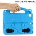 thumbnail image 3 of Dteck Crossbody Case For 9.7 inch iPad 6th Generation / iPad 5th Generation / iPad Air 2 / iPad Air 1st, Anti-Drop Shock Proof Light Weight Handle Kickstand Cover with Shoulder Strap, Blue, 3 of 5