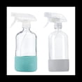thumbnail image 2 of Rociadoras de Vidrio Transparente con de Silicona, Botella VacíA Recargable para Soluciones de Limpieza, Rociador de Agua, 2 of 6