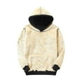 thumbnail image 6 of Fesfesfes Women Hooded Solid Hooded Loose Long Sleeve Tops Casual Sweatshirt, 6 of 6