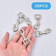 thumbnail image 4 of Ganchos a presión de 20 piezas para vincular el collar de la correa del perro, giratorio resistente C, 4 of 5