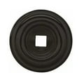 thumbnail image 6 of Baldwin 4902050 1.5 in. dia. Knob Back Plate, Satin Brass & Black, 6 of 6
