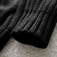 thumbnail image 5 of Meresysid Toddler Kids Infant Long Sleeve Turtleneck Sweater Foreign Trade Fall New Solid Color High Neck Boys And Girls Knit Tops Black, 5 of 5
