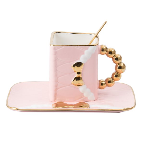 Kohagoki Tea Cup and Saucer Set Espresso Cup Handbag Styling Coffee