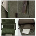 thumbnail image 5 of Gustave Canvas Sling Bag for Men & Women Anti-Theft Chest Shoulder Bag Vintage Casual Crossbody Backpack Messenger Bag for Travel Hiking "Gray", 5 of 9