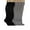 Black, Gray, variant on Diabetic Knee Socks Unisex, 6 Pairs Full Cushioned Cotton Blend, Non-Binding (Black 3 Pairs,Gray 3 Pairs, 13-15)