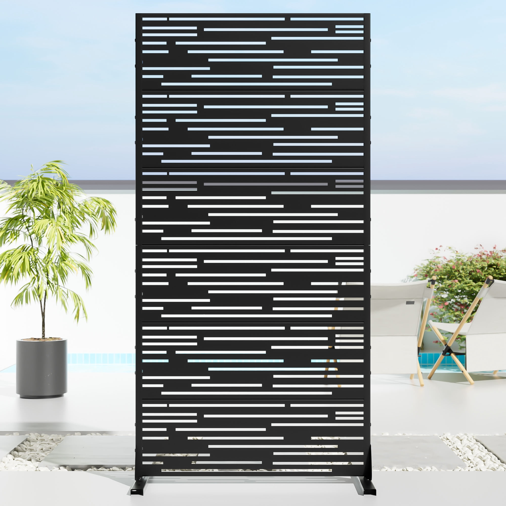 Privacy Metal Screen Fence Panel