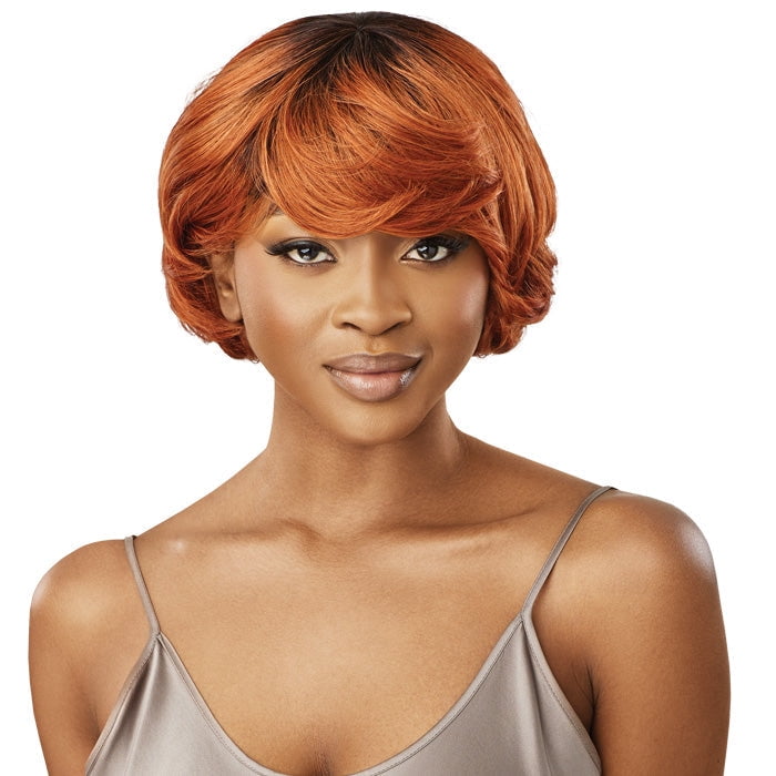 Outre Premium Duby Wig 100% Human Hair Full Wig - HH-AYSEL - Wavy Bob